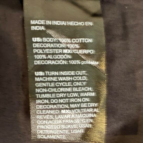 Chico’s Dress NWT Size 4 (20) Black 3D Flower Midi Sleeveless Round Neckline - Picture 5 of 7